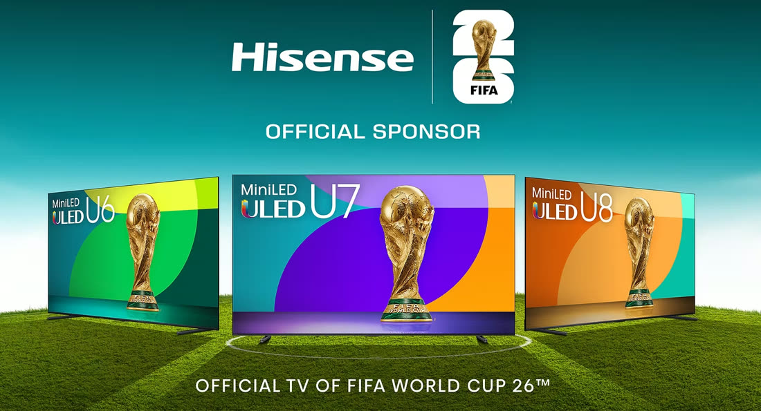 Hisense ULED MiniLED U6, U7 and U8 televisions