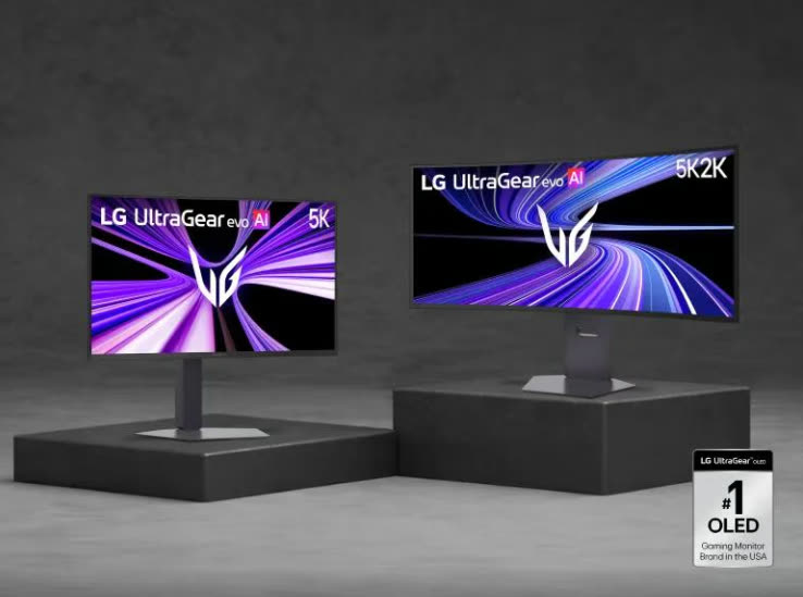 LG UltraGear OLED gaming monitors